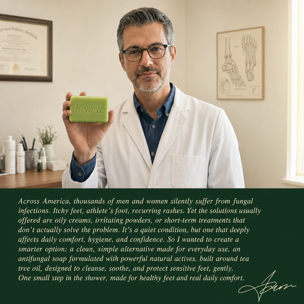 Kiyora® Antifungal Purifying Soap