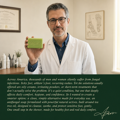 Kiyora® Antifungal Purifying Soap